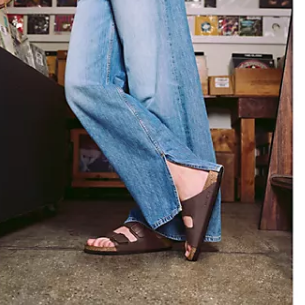 BlKENST0CK Two-Strap Recovery Slide Sandals - Arizona