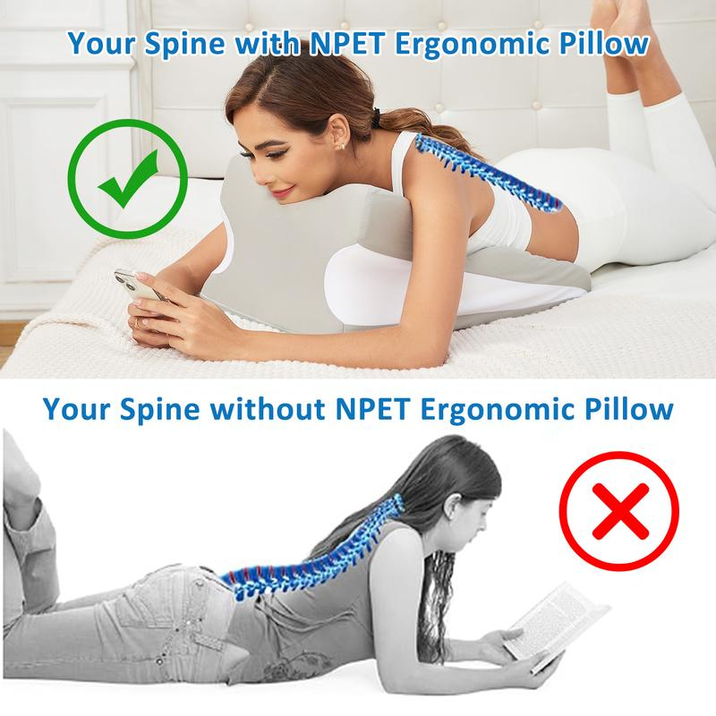 Comfort Wedge Pillow – Back, Neck & Leg Support