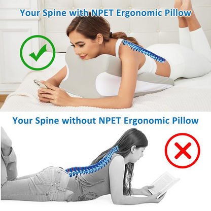 Comfort Wedge Pillow – Back, Neck & Leg Support