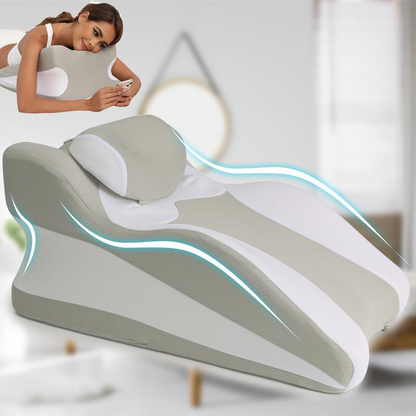 Comfort Wedge Pillow – Back, Neck & Leg Support