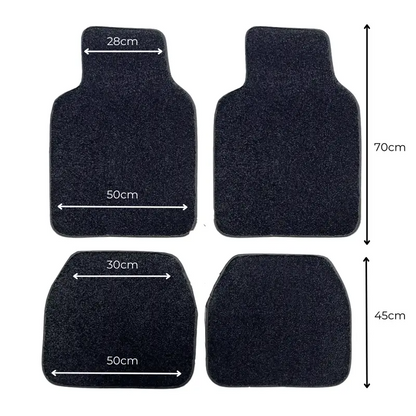 Universal Starlight Car Floor Mats Remote/Bluetooth Waterproof 4PCS